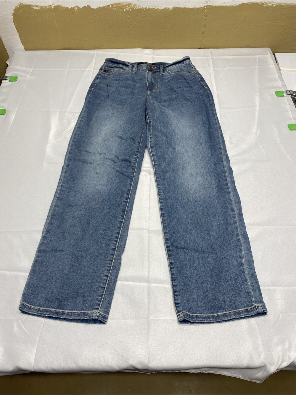 Judy Blue Straight Fit Jeans Size 3/26 Blue Denim